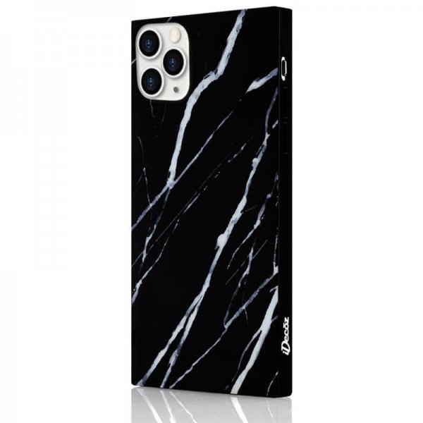 iDecoz iPhone 11 Pro Max Square Case Marble Sort