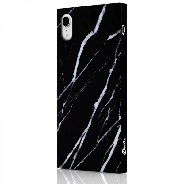 iDecoz iPhone Xr Cover Square Case Marble Sort