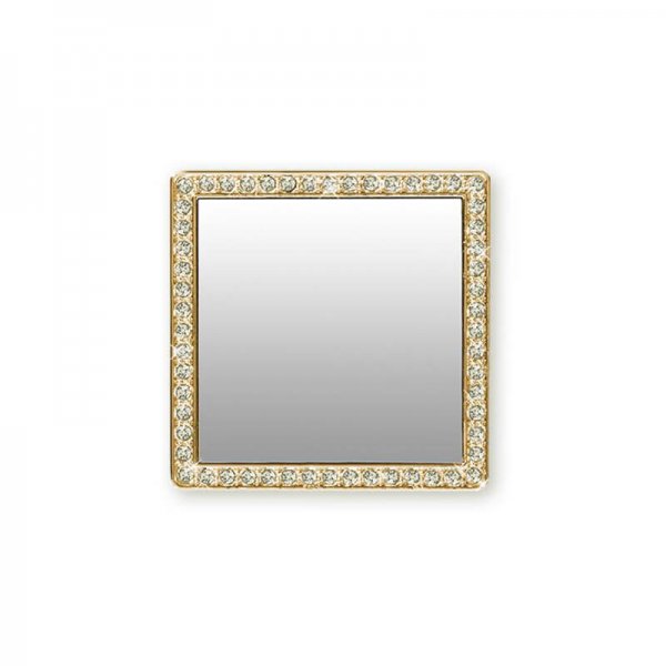 iDecoz Mobilspejl Phone Mirror Gold Crystals