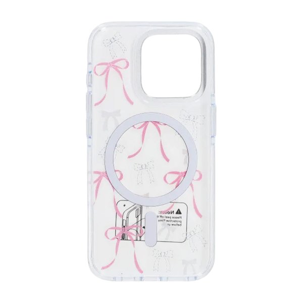 iPhone 15 Pro Max Cover Mønster MagSafe Roset