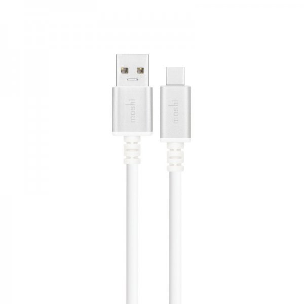 Moshi Kabel USB-A Til USB-C 1m Hvid