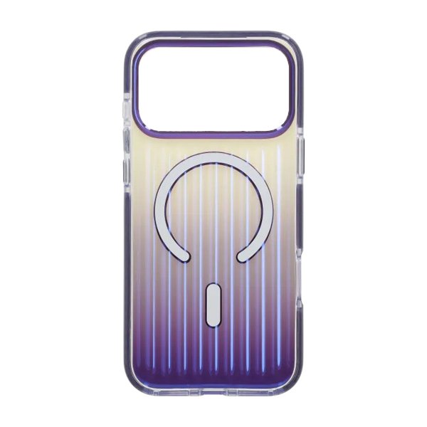 iPhone 17 Pro Cover Bølgepap MagSafe Lilla