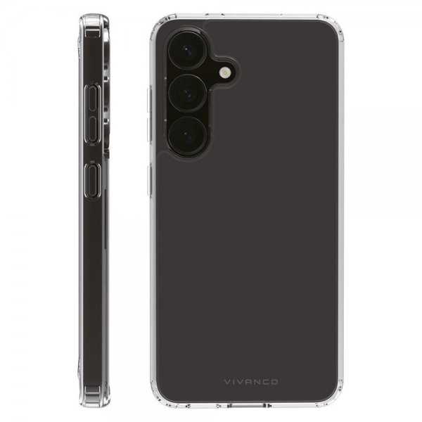 Vivanco Samsung Galaxy S25 Cover Crystal Clear Transparent