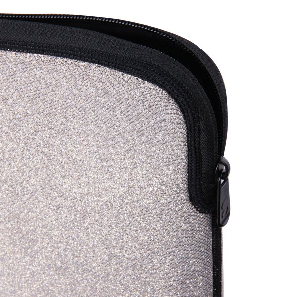 Onsala Sleeve Laptopcover Glitter 14" Sølv