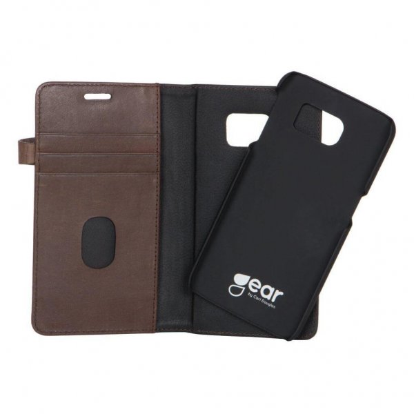 Buffalo Samsung Galaxy S6 Fodral 2i1 Magnet Etui Brun