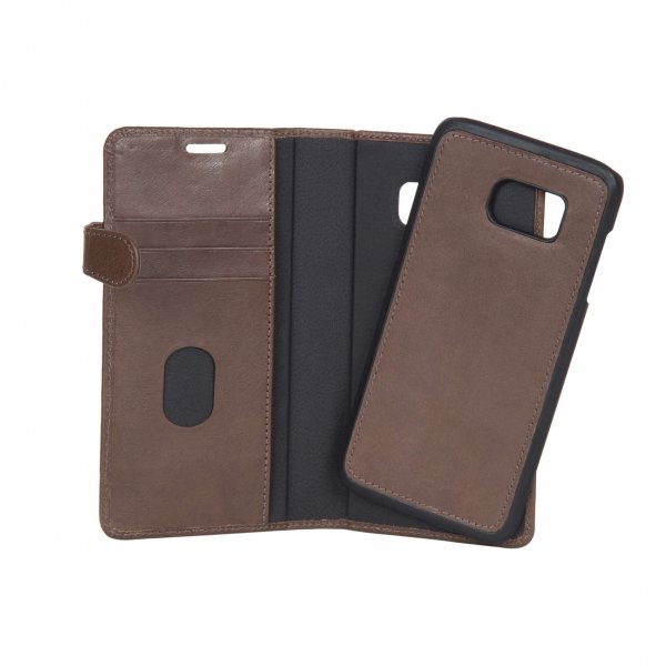 Buffalo Samsung Galaxy S7 Edge Cover 2i1 Magnet Case Brun