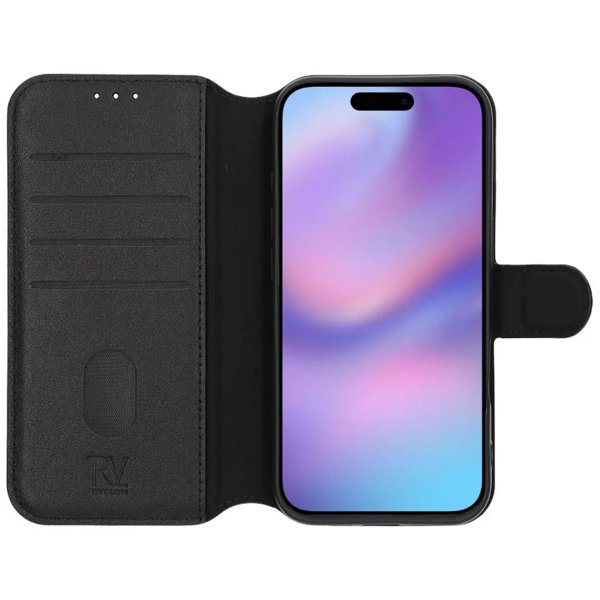 Rvelon iPhone Air etui i ægte læder, sort