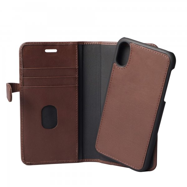 Buffalo iPhone Xr Cover 2i1 Magnet Case Brun