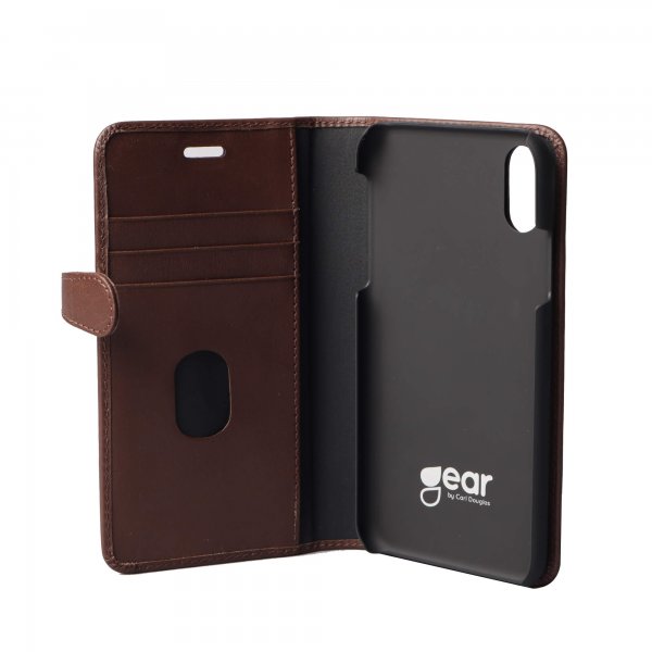 Buffalo iPhone Xs Max Etui 2i1 Magnet Etui Brun