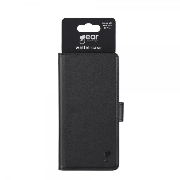 Gear Motorola Moto G7/Moto G7 Plus Etui 3 Kortlommer Sort