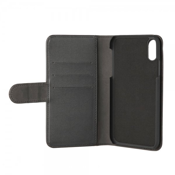 Gear iPhone Xs Max Cover 3 Kortlommer Aftagelig Skal Sort