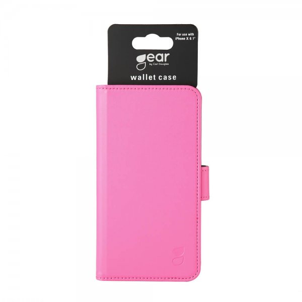 Gear iPhone Xr Etui 3 Kortlommer Rosa