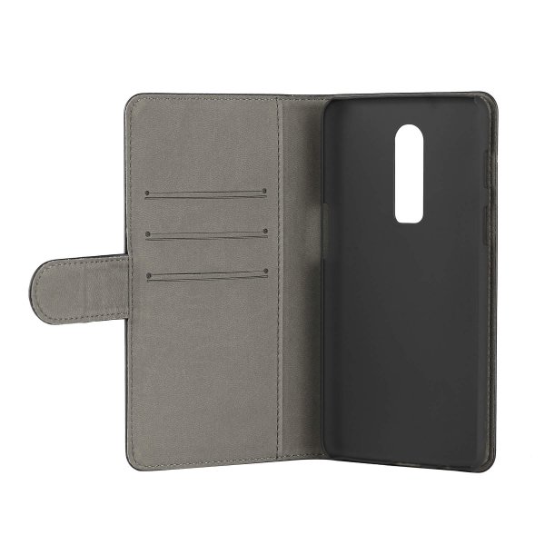 Gear OnePlus 6 Etui 3 Kortlommer Sort