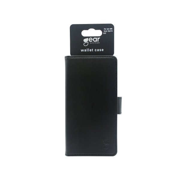 Gear Sony Xperia XZ2 Cover 3 Kortlommer Sort