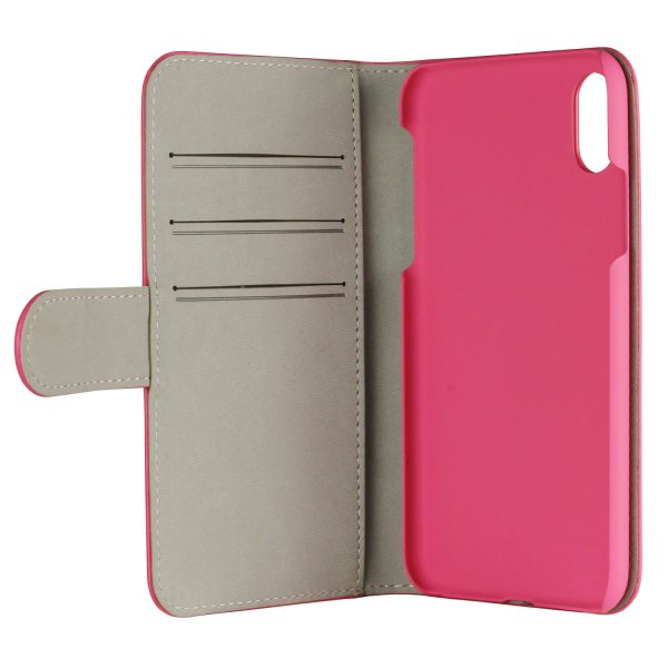 Gear iPhone X/Xs Cover 3 Kortlommer Rosa