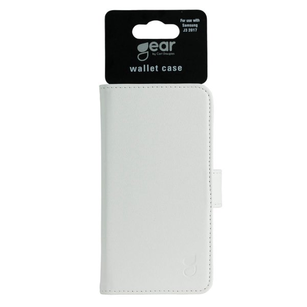 Gear Samsung Galaxy J3 2017 Cover 3 Kortpladser Hvid