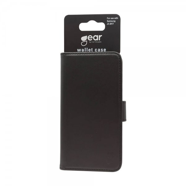 Gear Samsung Galaxy J3 2017 Cover 3 Kortpladser Sort