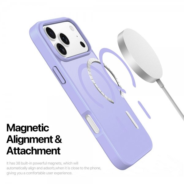 Dux Ducis iPhone 17 Pro Cover Yind Series MagSafe Lilla