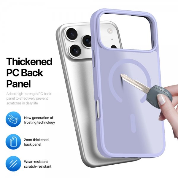 Dux Ducis iPhone 17 Pro Max Cover Yind Series MagSafe Lilla