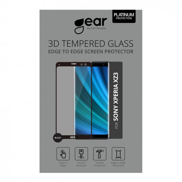 Gear Sony Xperia XZ3 Skærmbeskyttelse 3D