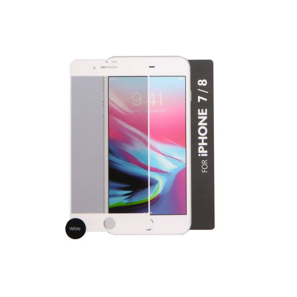 Gear iPhone 7/iPhone 8 Skærmbeskyttelse 3D