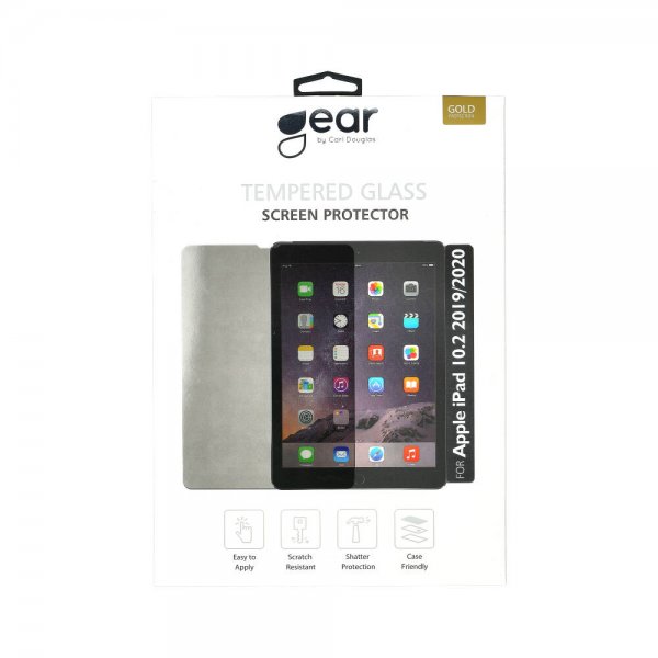 Gear iPad 10.2 (gen 7/8/9) Skærmbeskytter Hærdet Glas 2.5D