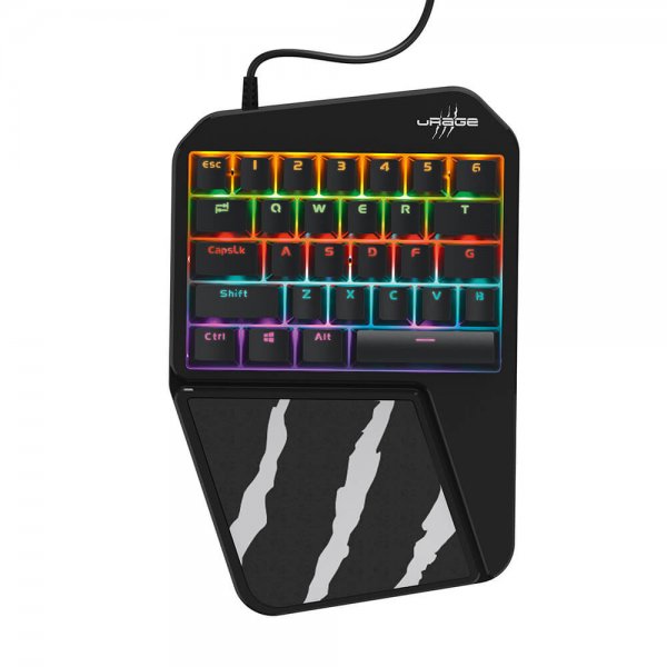 uRage Mobilt Enhånds Gaming Tastatur Exodus 410