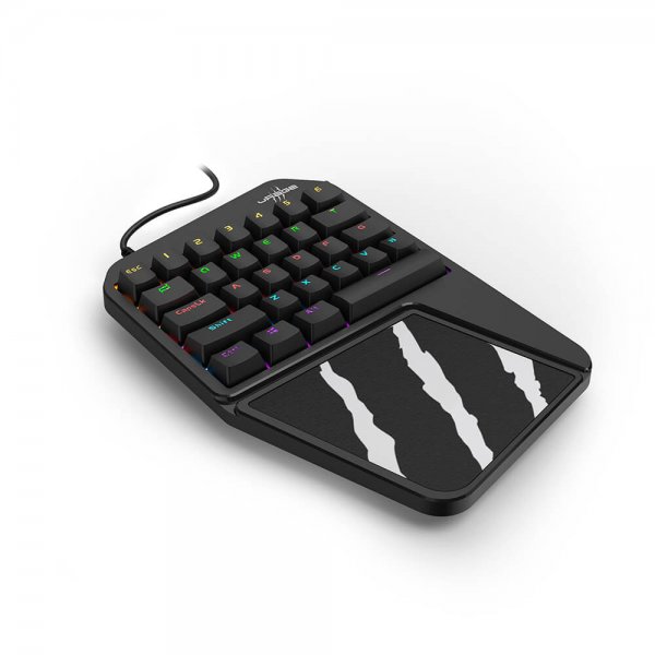 uRage Mobilt Enhånds Gaming Tastatur Exodus 410