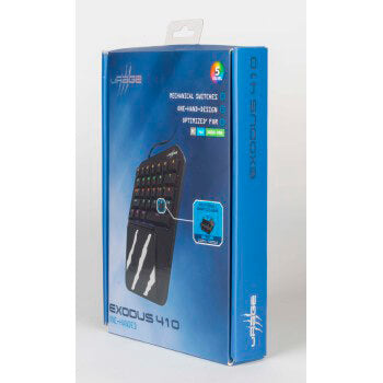 uRage Mobilt Enhånds Gaming Tastatur Exodus 410