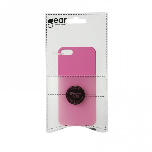 Gear iPhone 5/5S/SE 2016 Cover Hårdplast Rosa