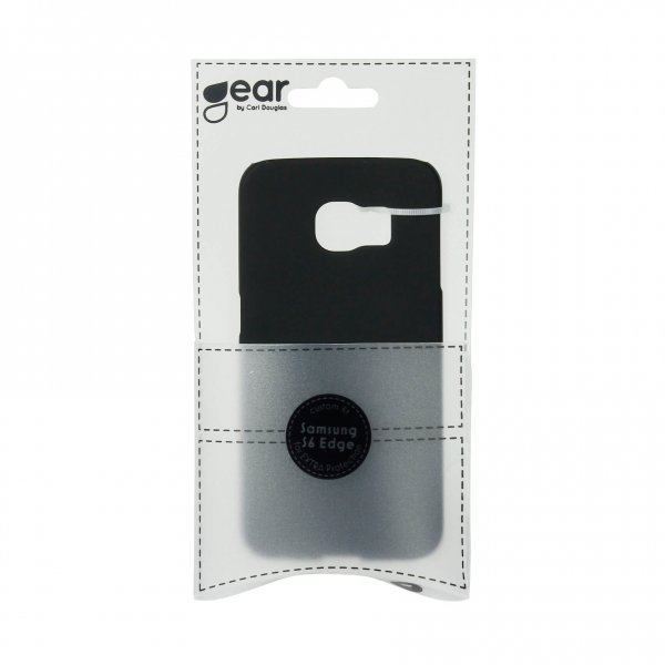 Gear Samsung Galaxy S6 Edge Cover Hårdplast Sort