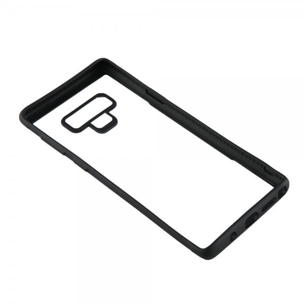 Gear Samsung Galaxy Note 9 Skal Hærdet Glas Klar Sort