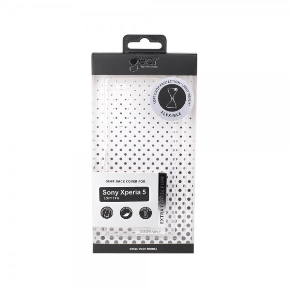 Gear Sony Xperia 5 Cover TPU Transparent