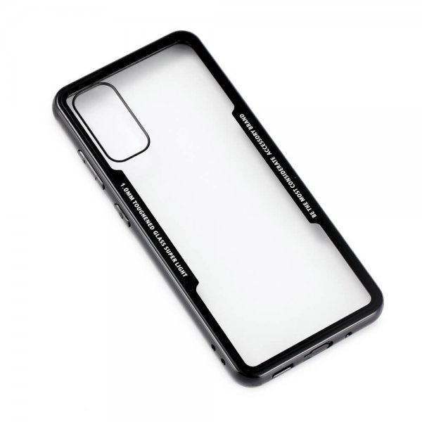 Gear Samsung Galaxy S20 Cover Hærdet Glas Klar Sort