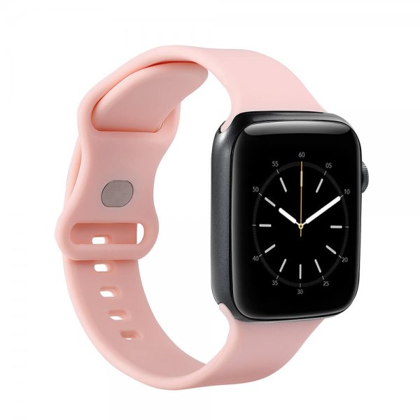 Gear Apple Watch 44/45/46mm/Apple Watch Ultra Silikonrem Rosa