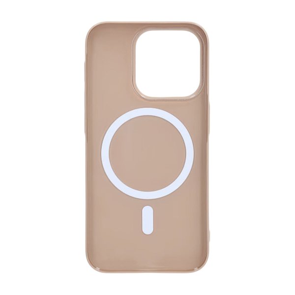 iPhone 15 Pro Cover TPU MagSafe Blank Guld