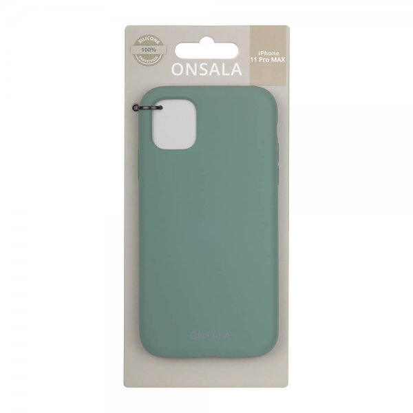 Onsala iPhone 11 Pro Max Cover Silikone Pine Green