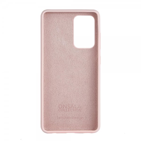 Onsala Samsung Galaxy A52/A52s 5G Cover Silikone Sand Pink