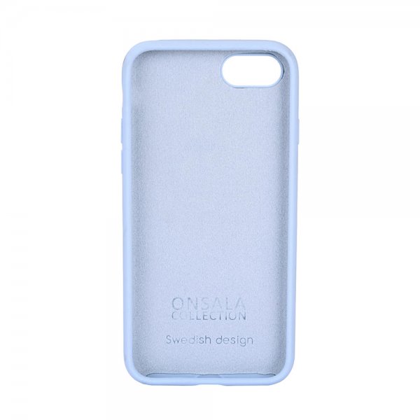 Onsala iPhone 6/6S/7/8/SE Cover Silikone Lyseblå