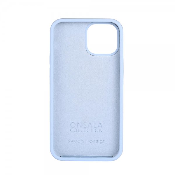 Onsala iPhone 13 Mini Cover Silikone Lyseblå