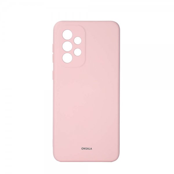 Onsala Samsung Galaxy A33 5G Cover Silikone Chalk Pink