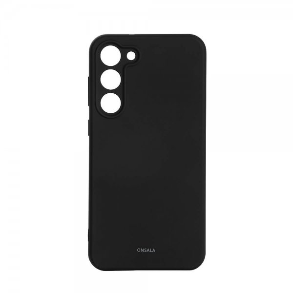 Onsala Samsung Galaxy S23 Plus Cover Silikone Sort