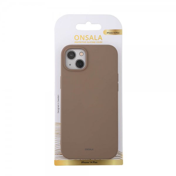 Onsala iPhone 14 Plus Cover Silikone Summer Sand