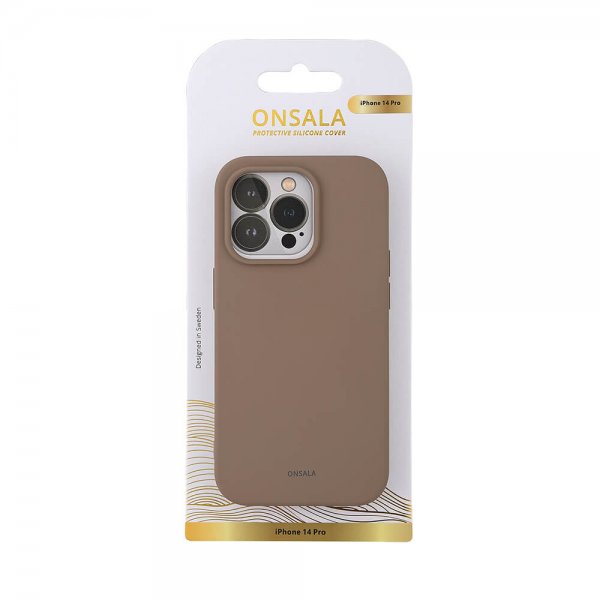 Onsala iPhone 14 Pro Cover Silikone Summer Sand