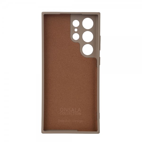 Onsala Samsung Galaxy S23 Ultra Cover Silikone Summer Sand