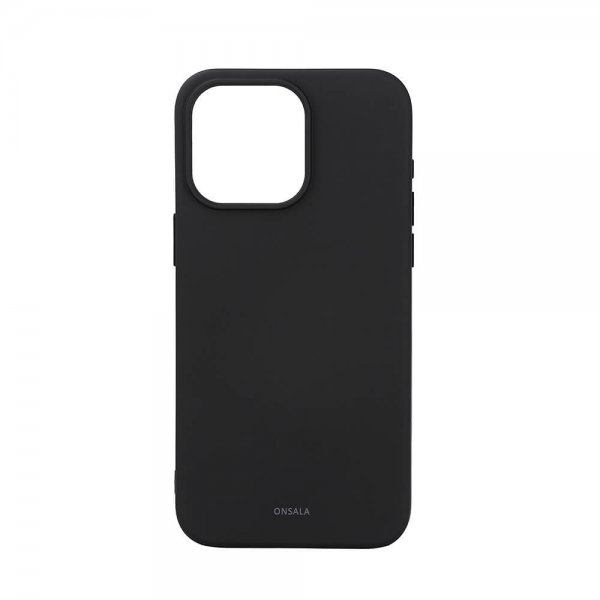 Onsala iPhone 15 Pro Max Skal Silikone Touch MagSeries Sort