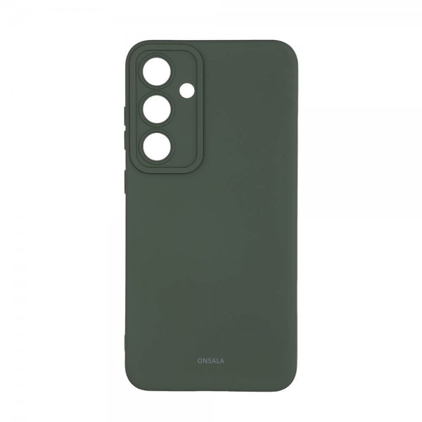 Onsala Samsung Galaxy S24 Plus Cover Silikone Olivengrøn