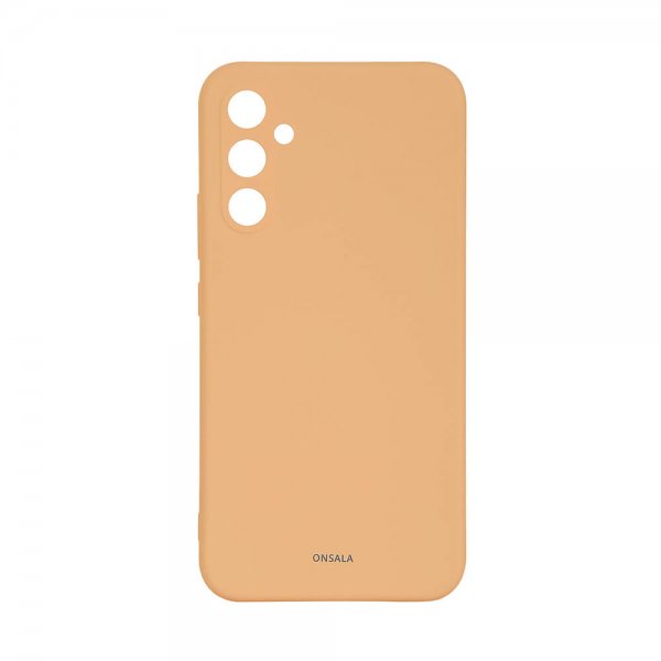 Onsala Samsung Galaxy A35 Cover Silikonefølelse Apricot