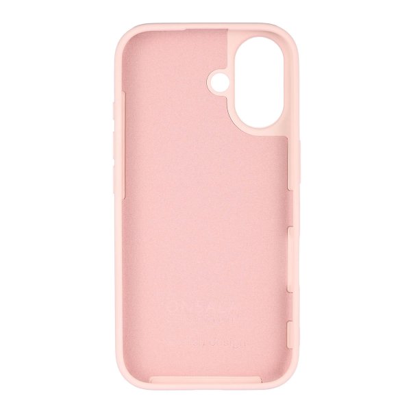 Onsala iPhone 16 Cover Silikonefølelse Chalk Pink