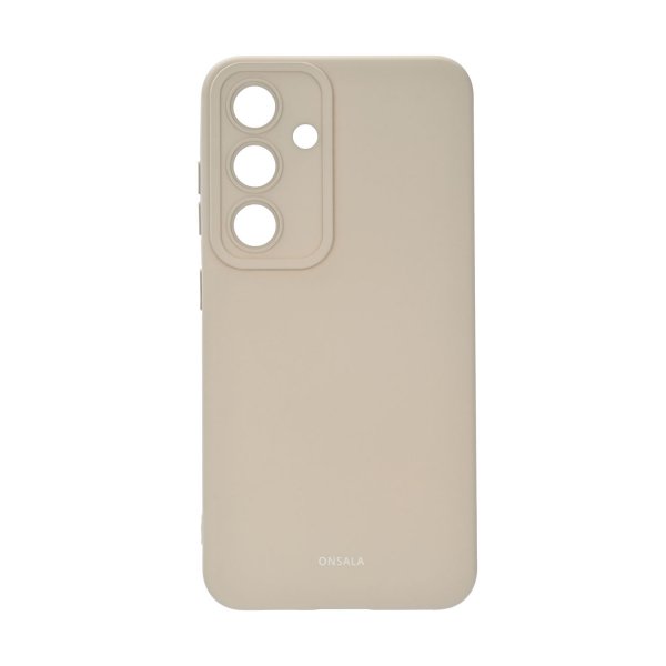 Onsala Samsung Galaxy S25 Cover Silikonefølelse Beton